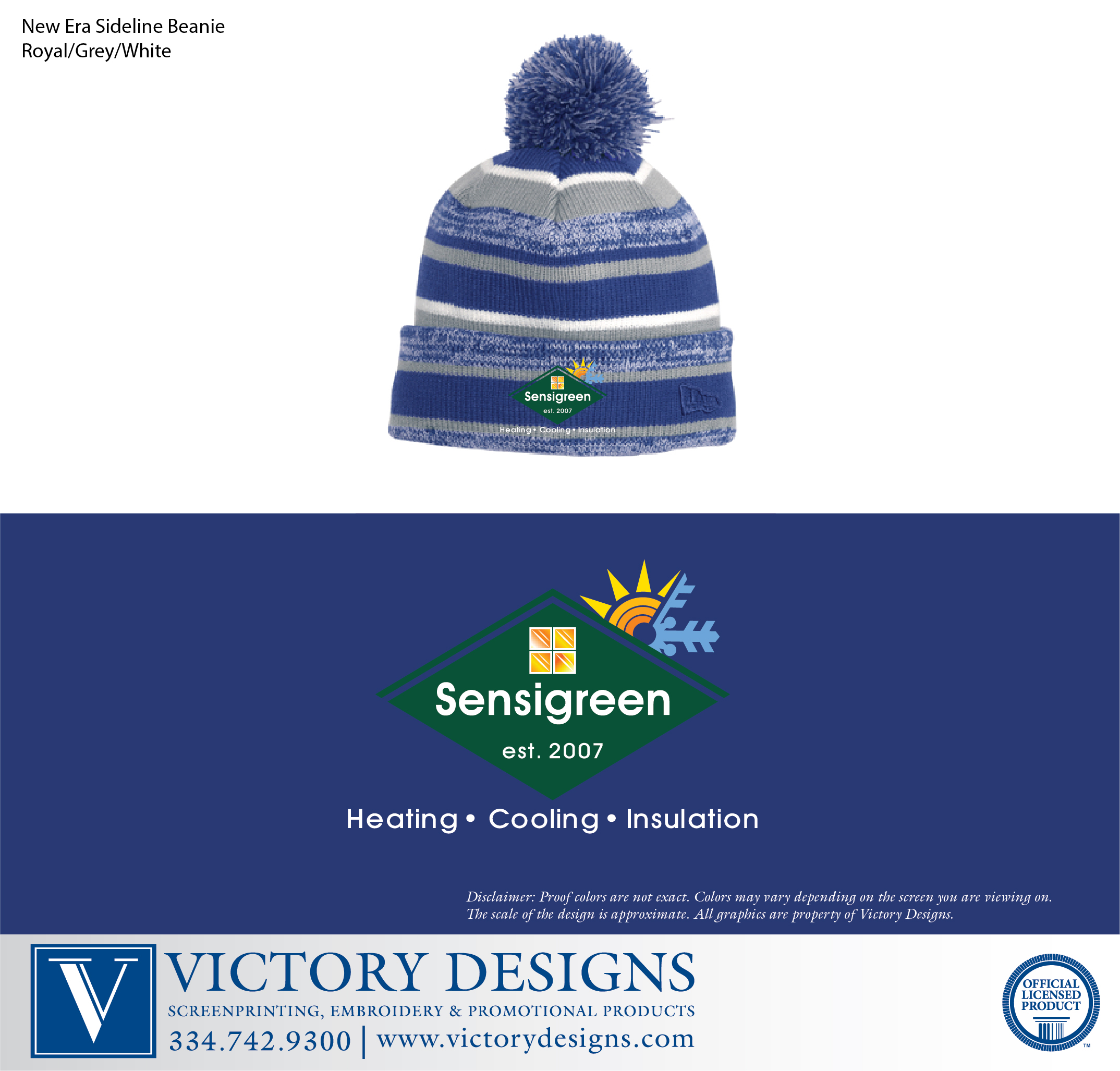 Sensigreen - New Era Pom Beanie - Image 2