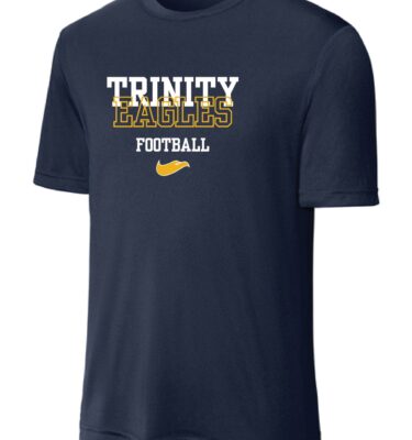 TCS- Trinity Christian Eagles Football Dri-Fit Tee