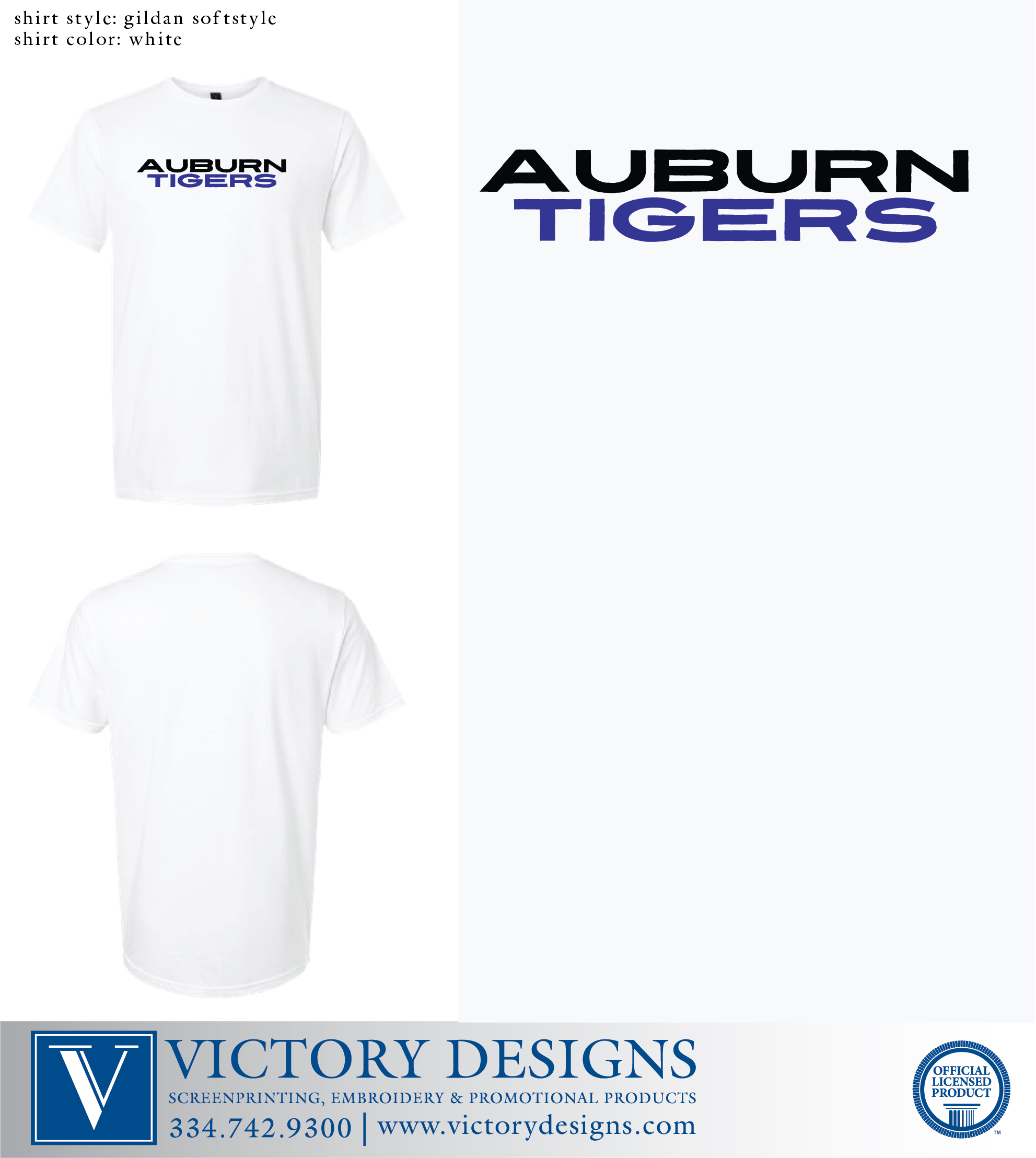 AHS White Tee - Image 2