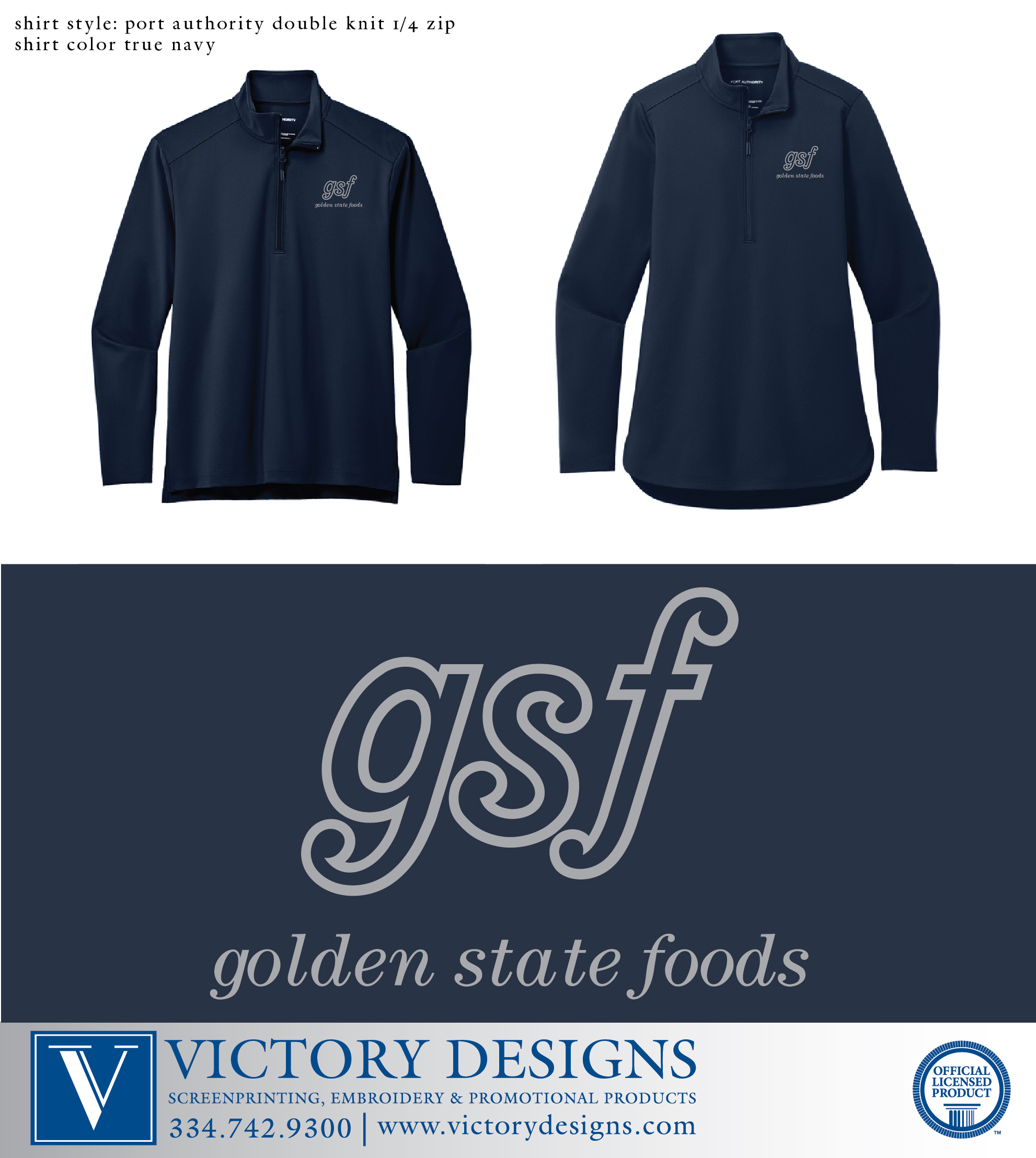 Golden State Foods - Port Authority® Women's Double Knit 1/4-Zip - Image 7