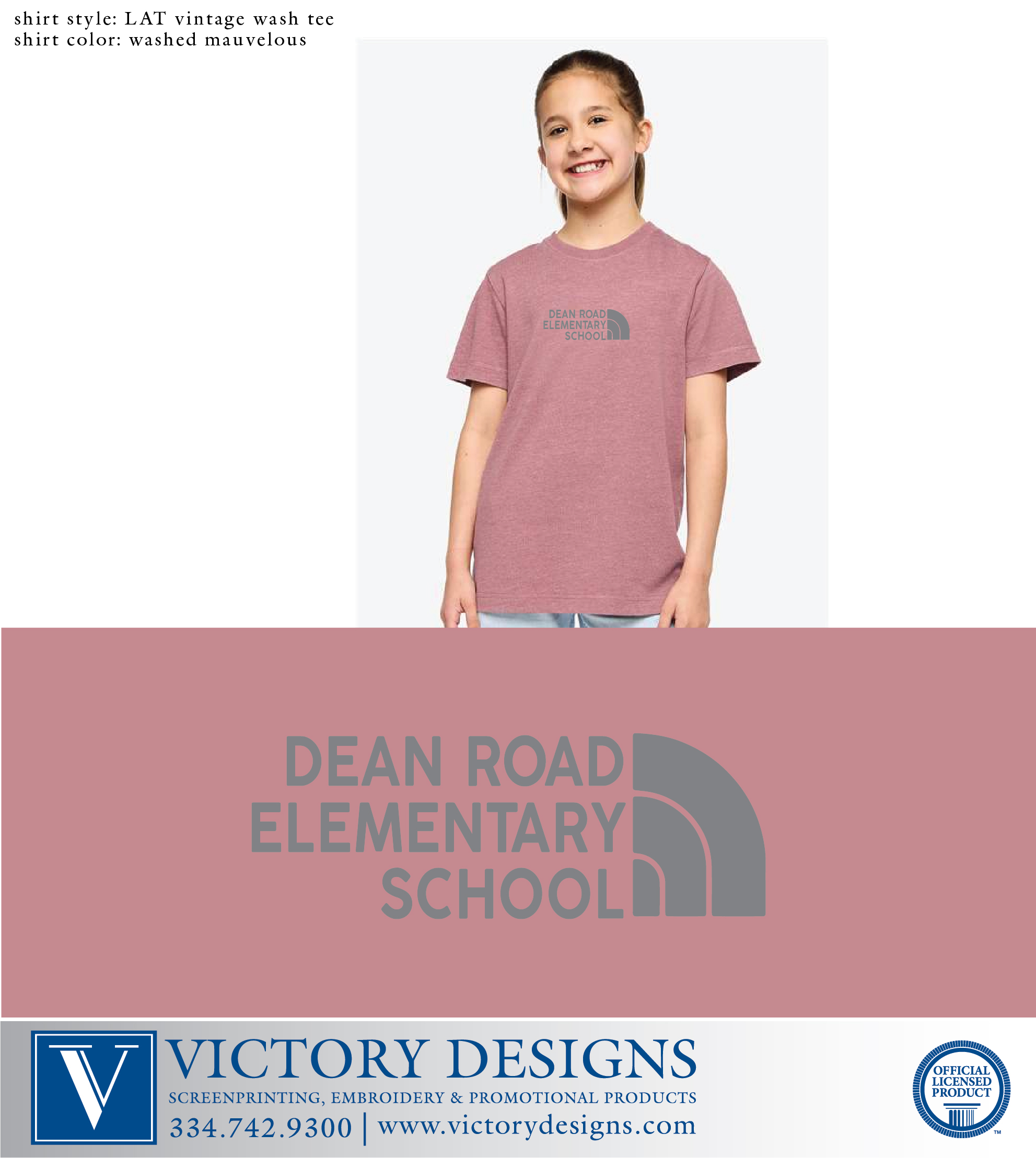 Dean Road - Northface Washed Tee - Image 3