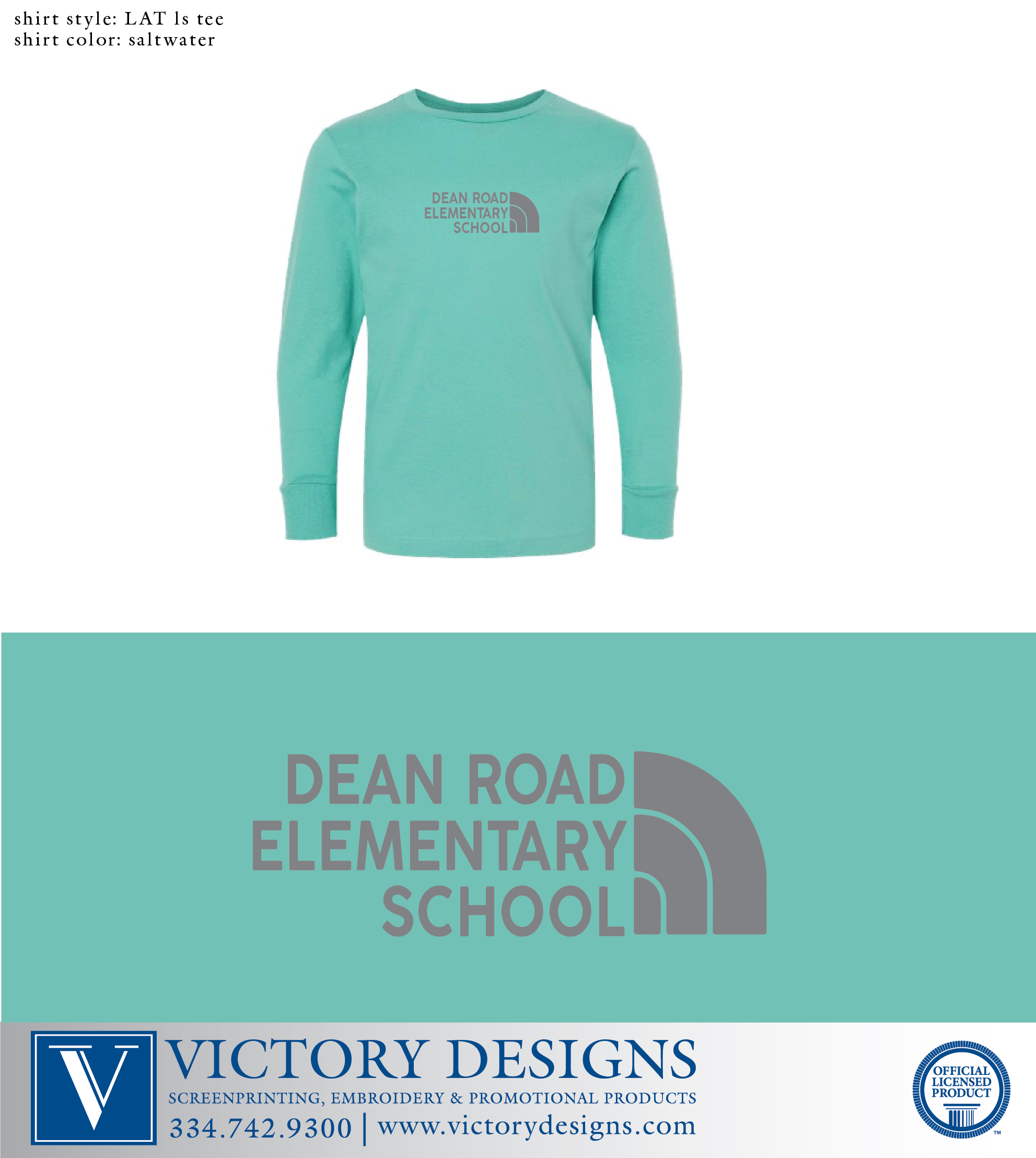 Dean Road - Northface Long Sleeve Tee - Image 4