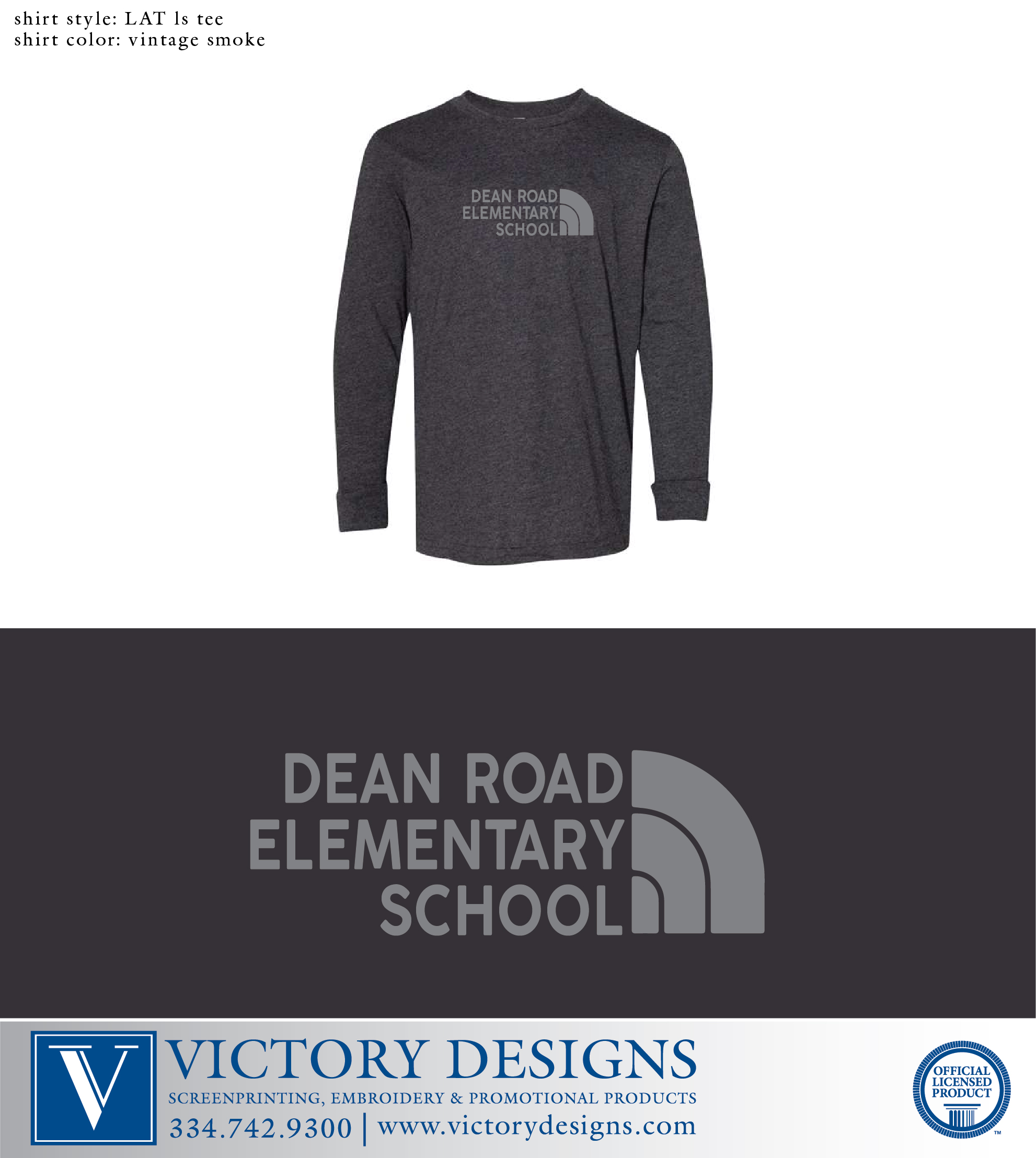 Dean Road - Northface Long Sleeve Tee - Image 5