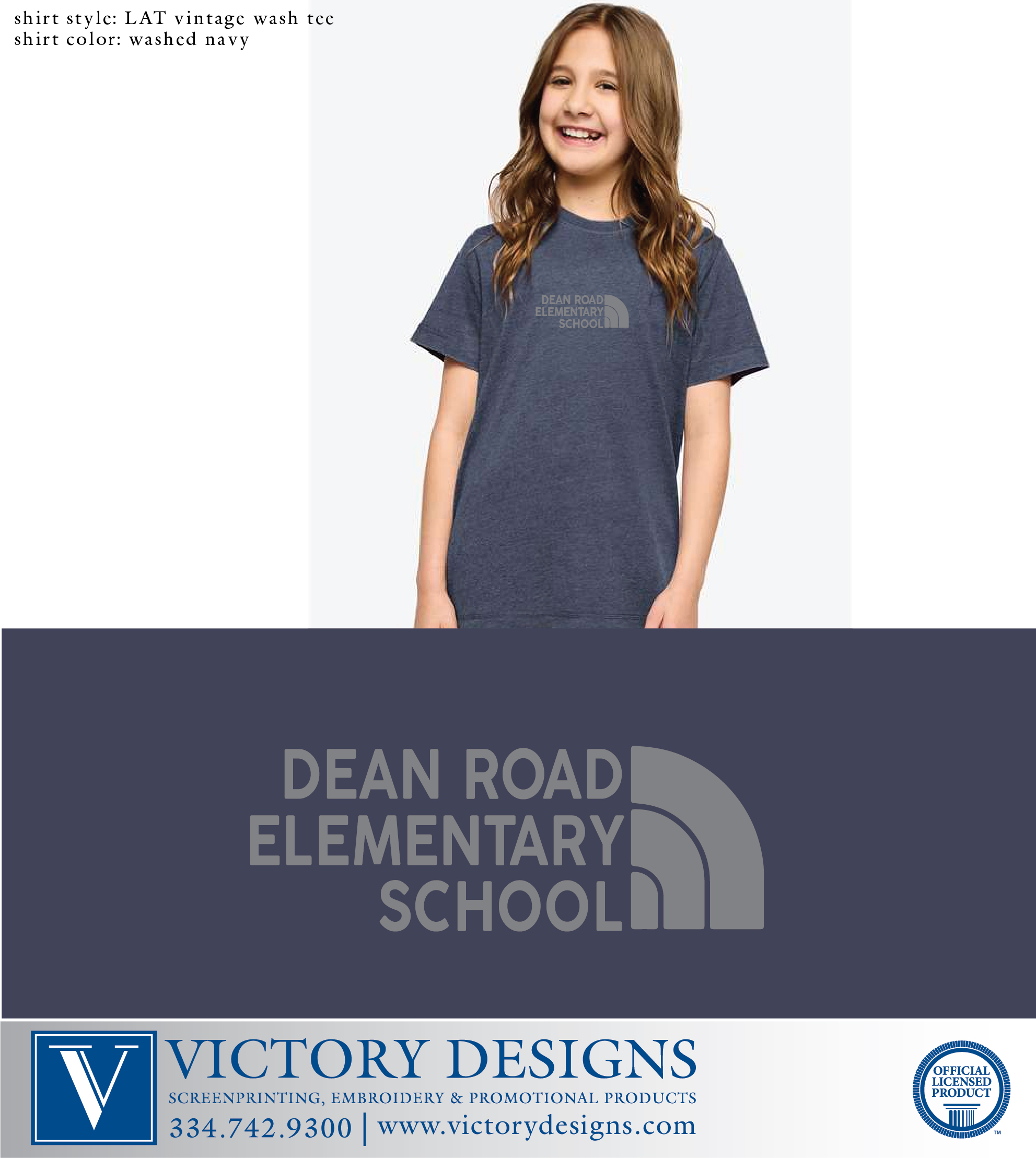 Dean Road - Northface Washed Tee - Image 4