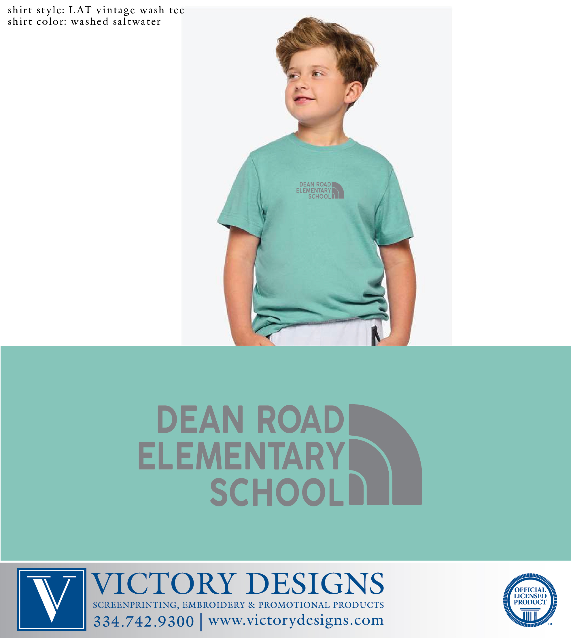 Dean Road - Northface Washed Tee - Image 5
