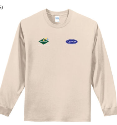 Sensigreen - Port & Company Long Sleeve Tee (Light Sand)