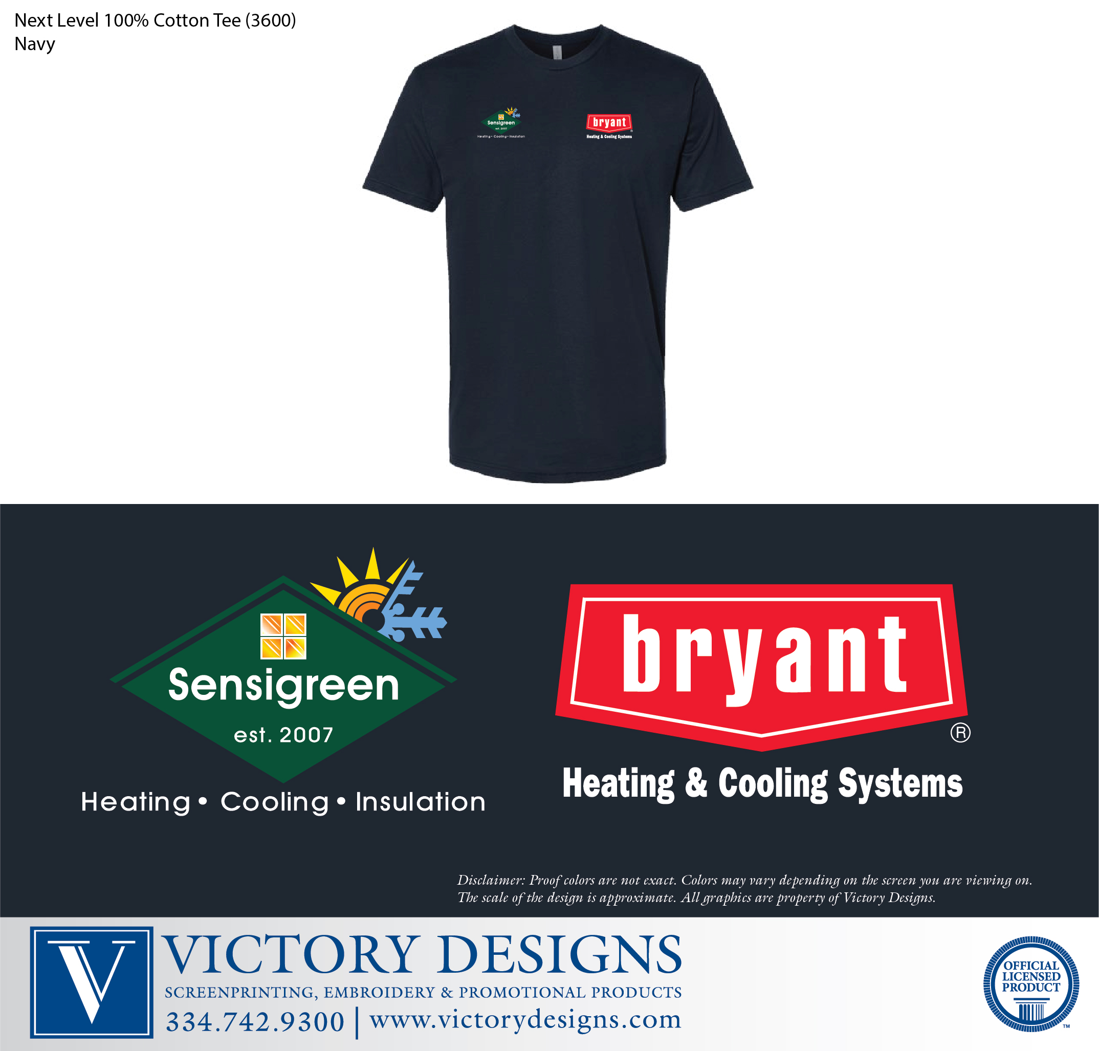 Sensigreen Huntsville- Next Level Cotton Tee - Image 2
