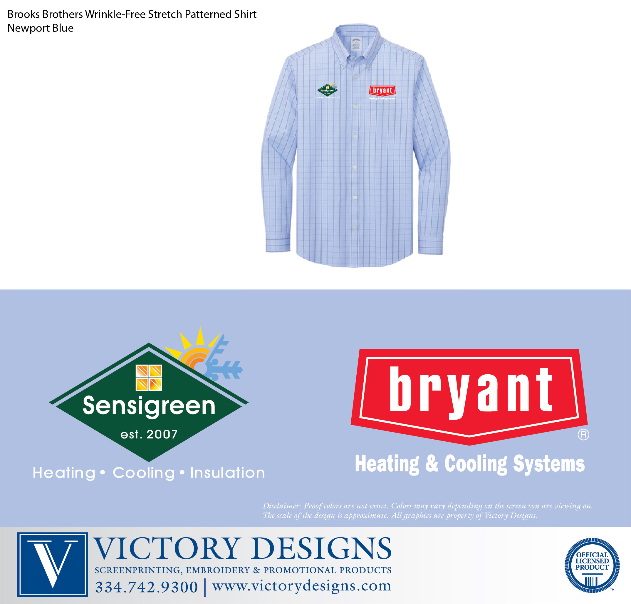 Sensigreen Huntsville- Brooks Brothers Shirt - Image 2