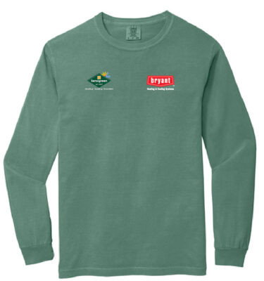 Sensigreen Huntsville- Comfort Color Long Sleeve Tee (Light Green)