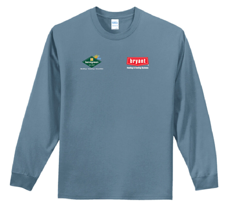 Sensigreen Huntsville- Port & Company Long Sleeve Tee Tall (Stonewashed Blue)