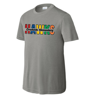 Creekside- HAWKS Sport-Tek Dri-fit Tee