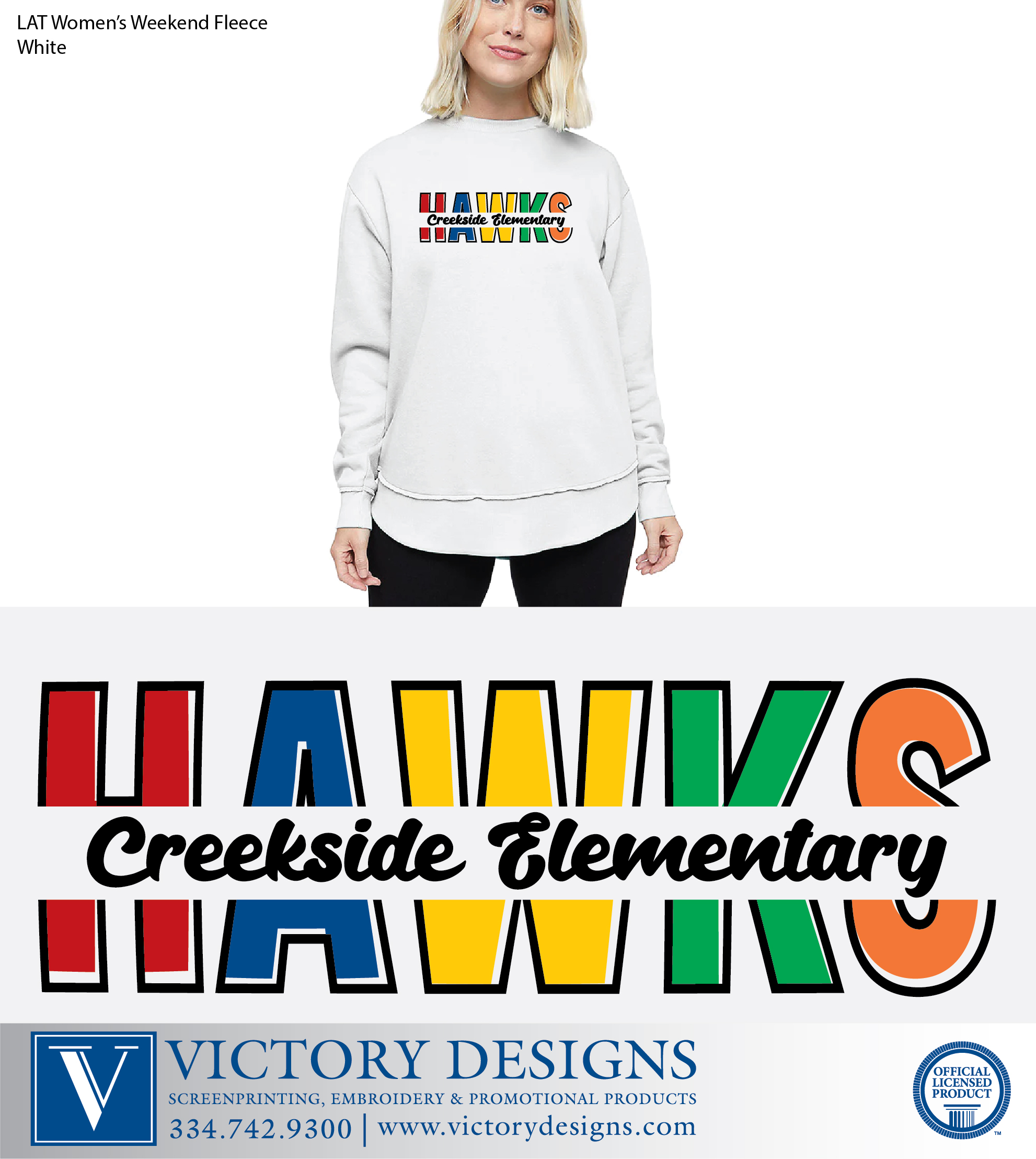 Creekside- LAT Women's Weekend Fleece - Image 2