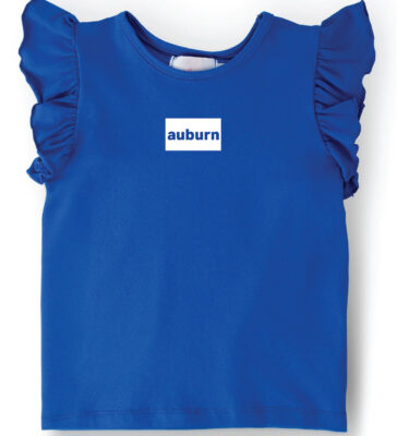 Creekside - Royal Blue Ruffle Tee