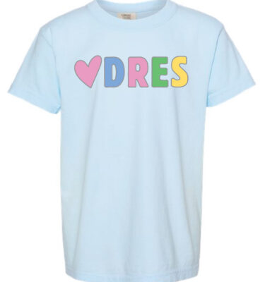 Dean Road - Heart Design Comfort Color T-shirt (5 Color Options)
