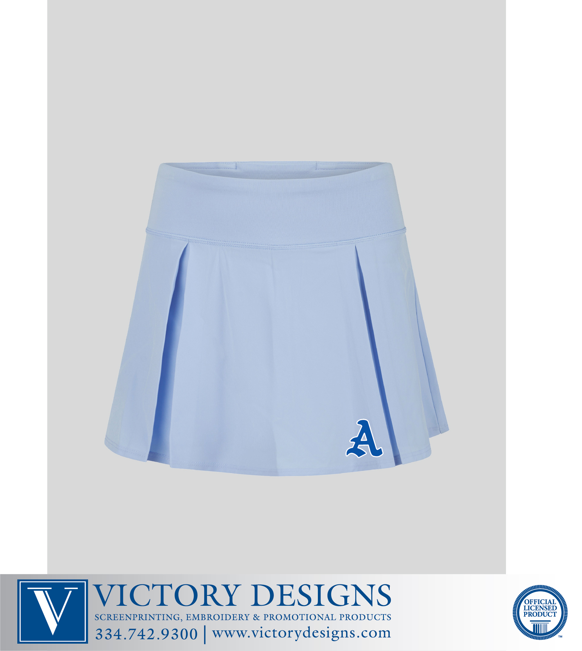 Dean Road - Girls Charm Pleated Skort - Image 2