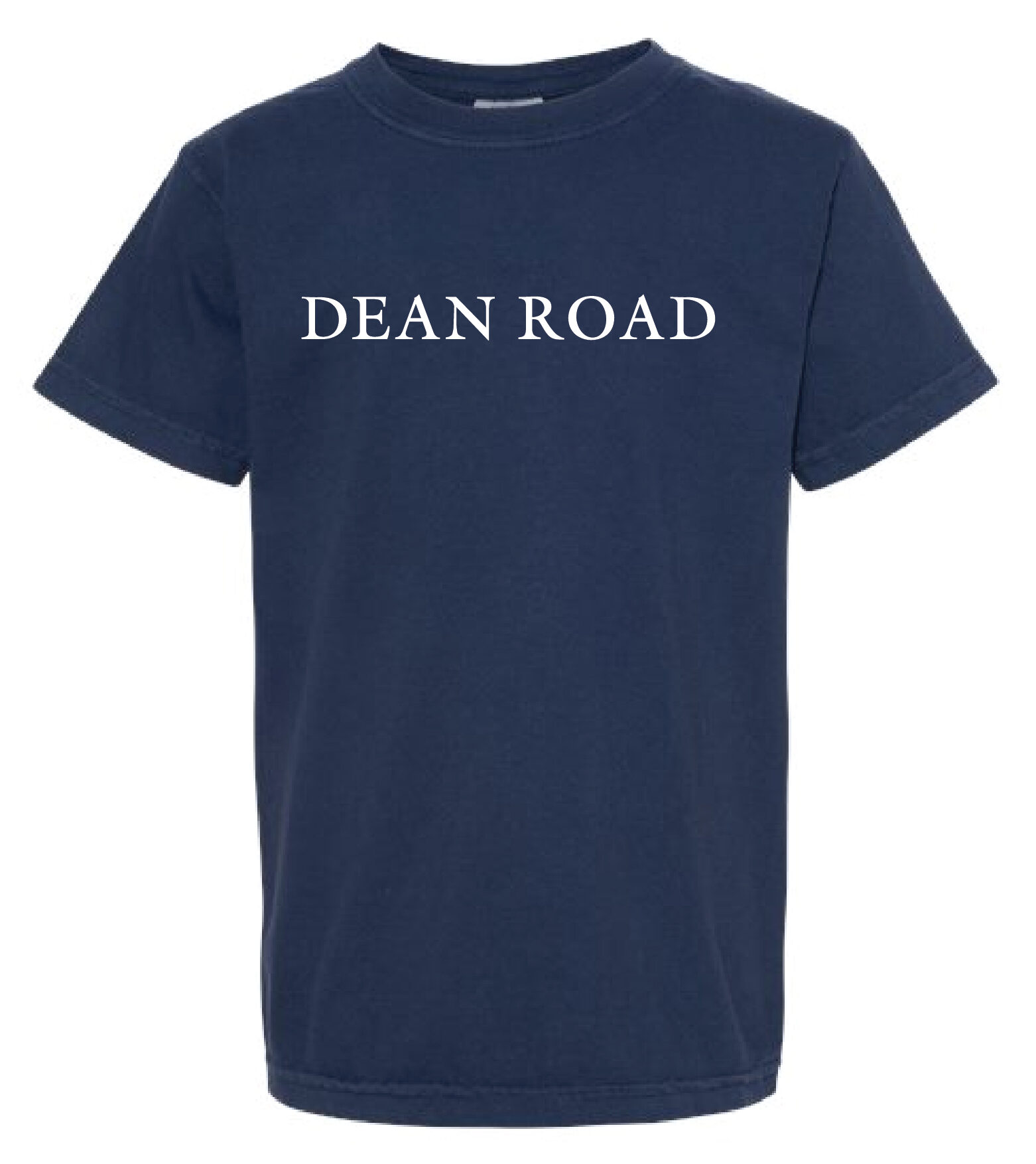Dean Road - White Seaside Design Comfort Color T-shirt (3 color options)