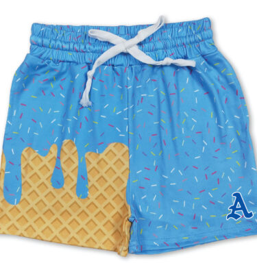 AEEC - Blue Boys Ice Cream Drip Shorts