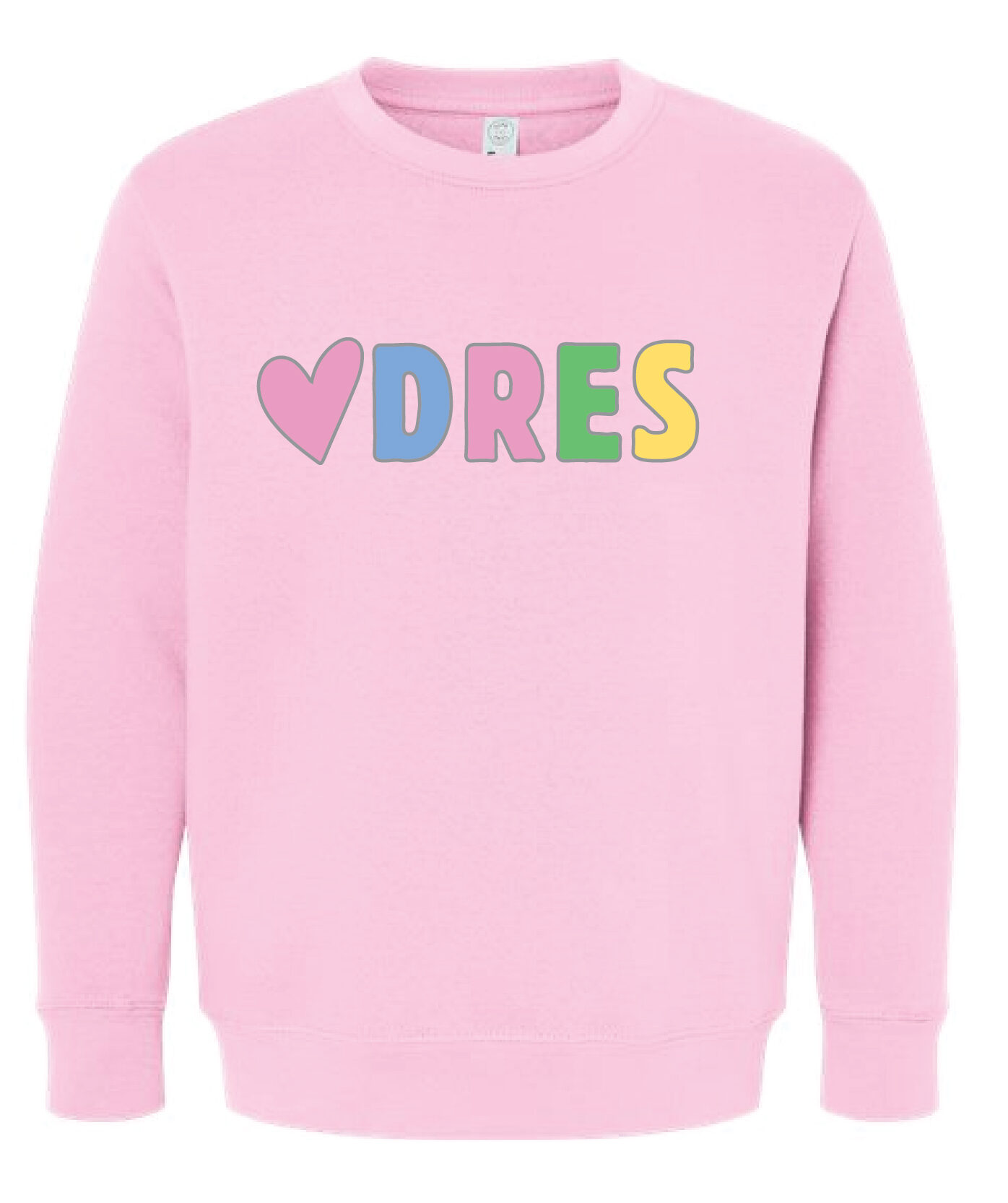 Dean Road - Heart Design LAT Sweatshirt (4 Color Options)