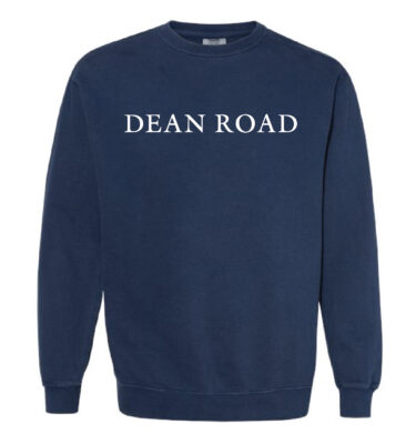 Dean Road - Navy Seaside Design Comfort Color Sweatshirt (Adult Sizes Only)(3 color options)
