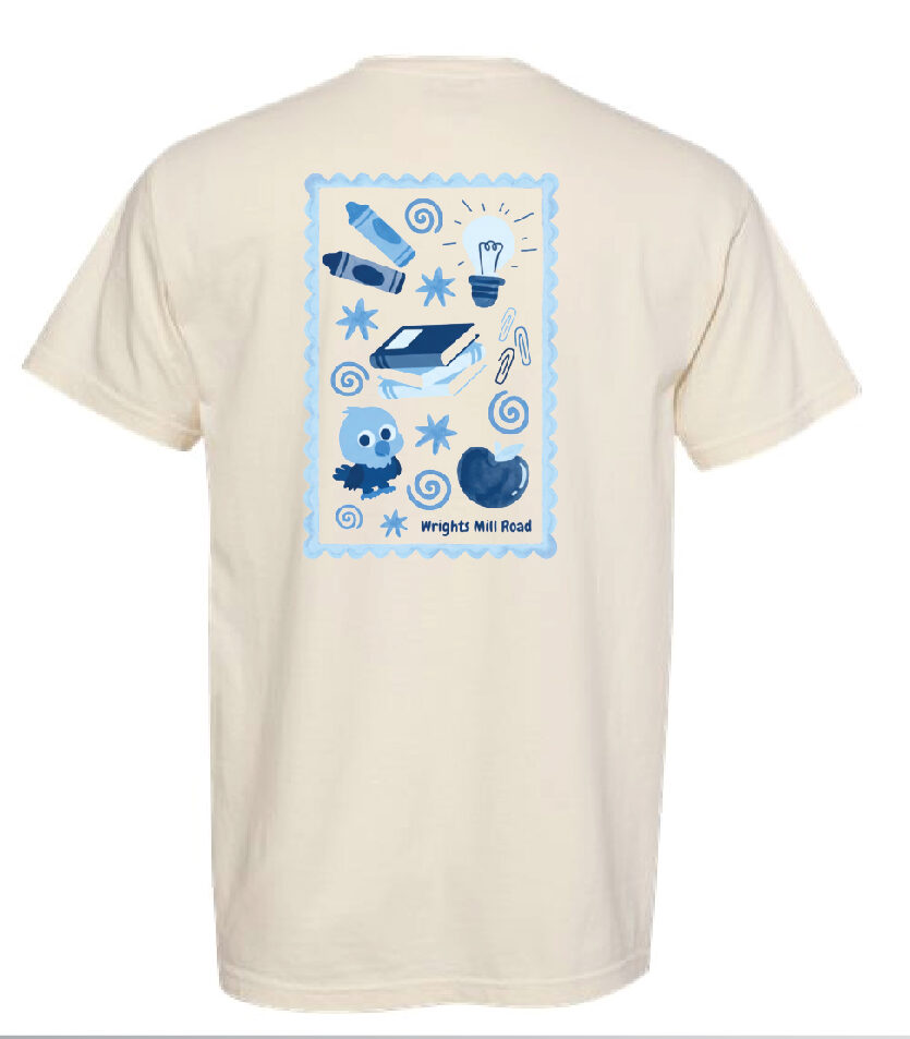 WMR - Ivory Watercolor Comfort Color Tee