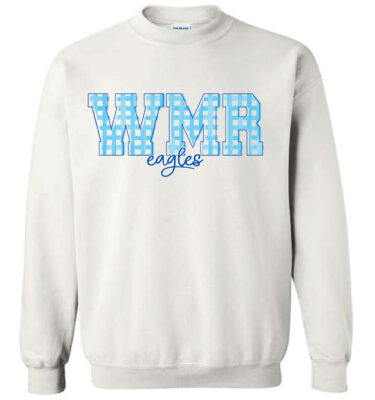 WMR - Hanes Ecosmart Sweatshirt w/ Plaid Print