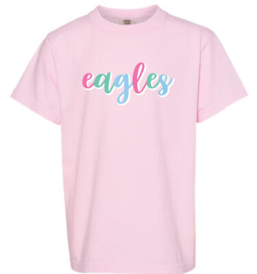 WMR - Comfort Colors Script Eagles Tee