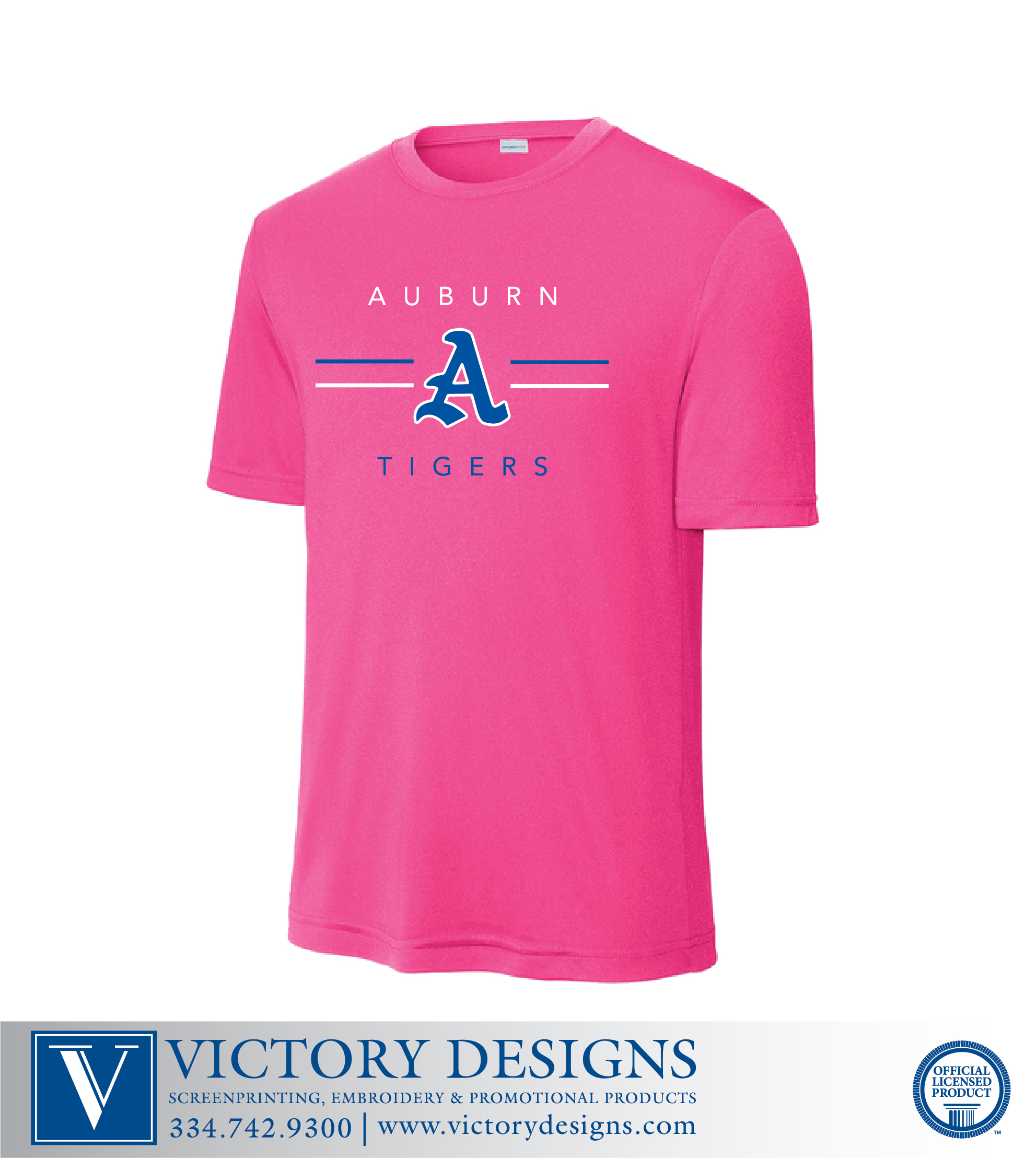 AJHS- Auburn A Pink Out Tee - Image 2