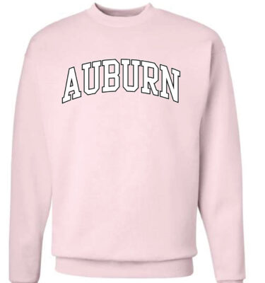AJHS- Pink Gildan Arched Auburn Sweatshirt