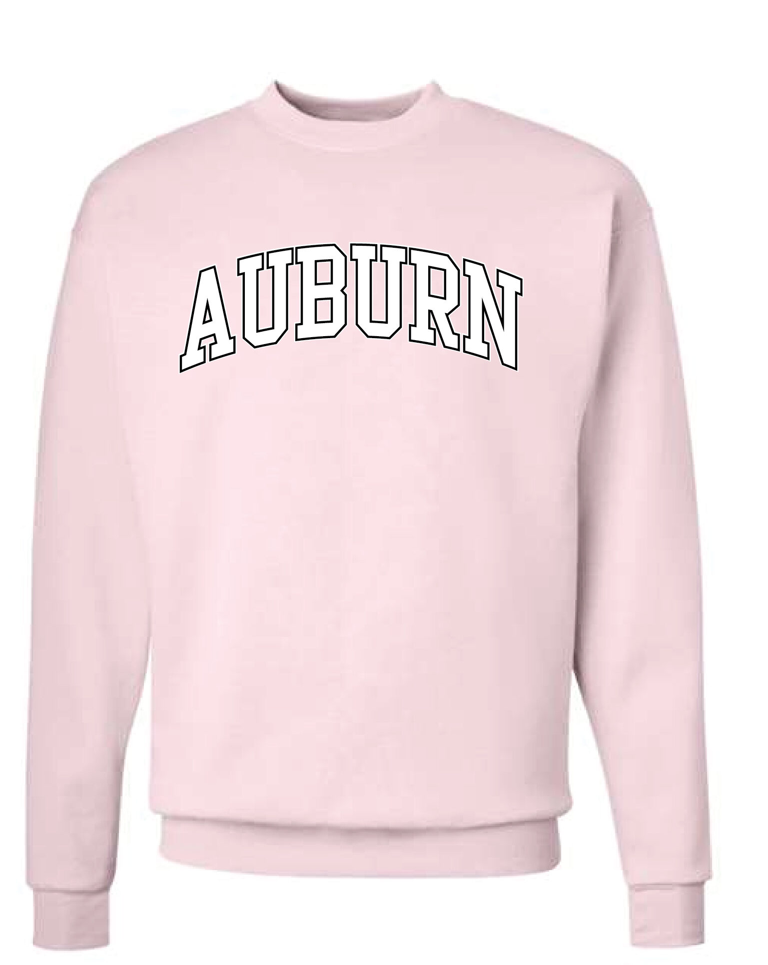 AJHS- Pink Gildan Arched Auburn Sweatshirt