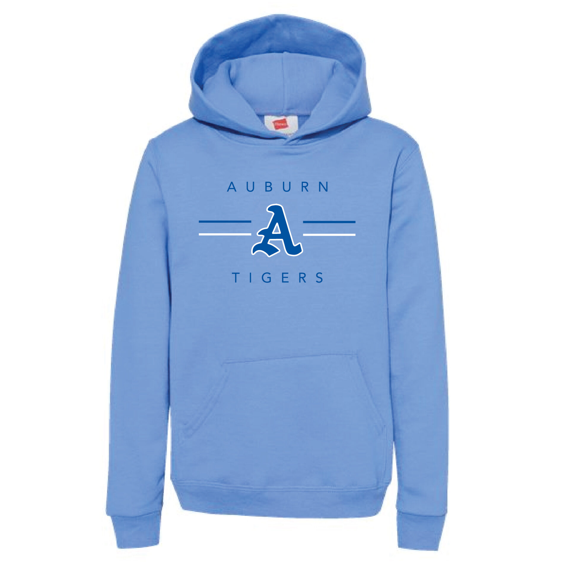 AJHS- Carolina Blue Center A Line Hanes Hoodie