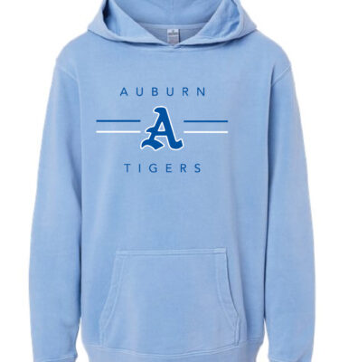 AJHS- Light Blue Center A Line Design Hoodie