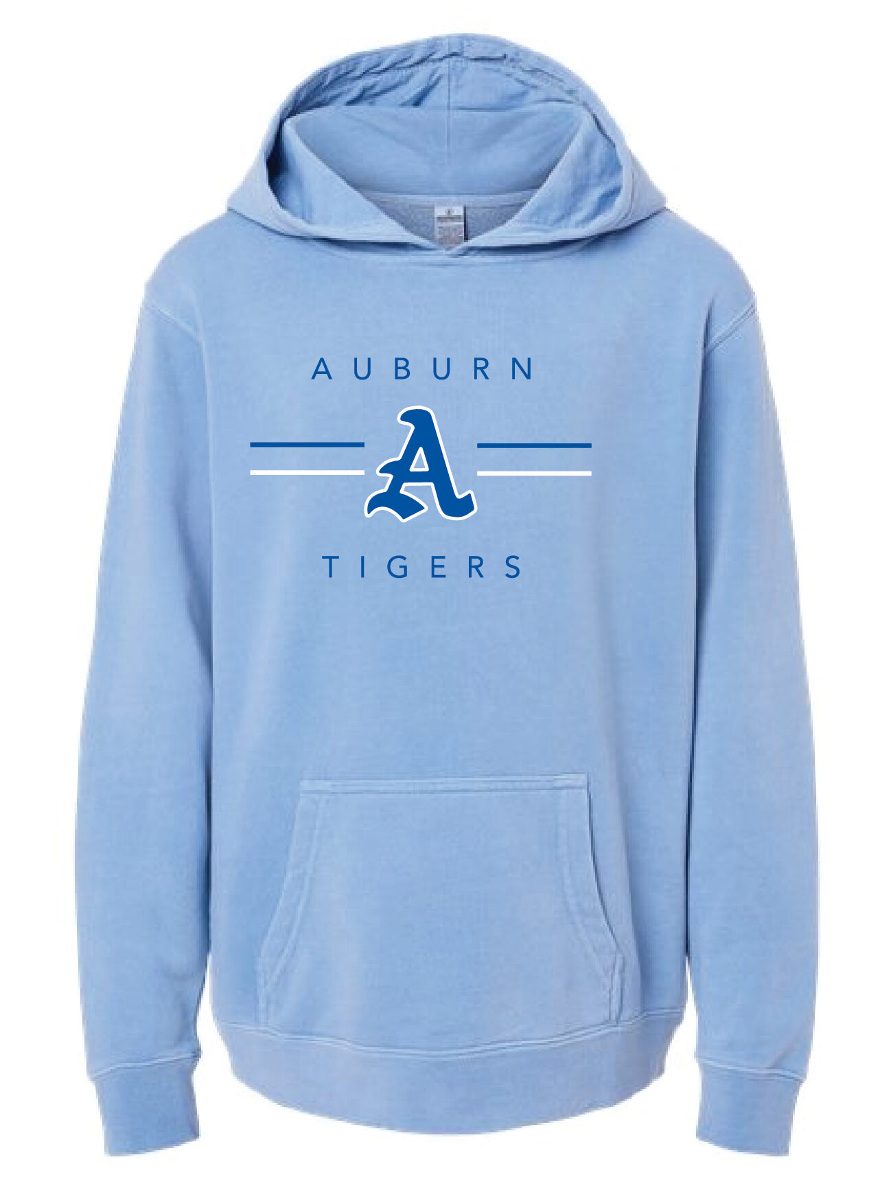 AHS- Light Blue Center A Line Design Hoodie