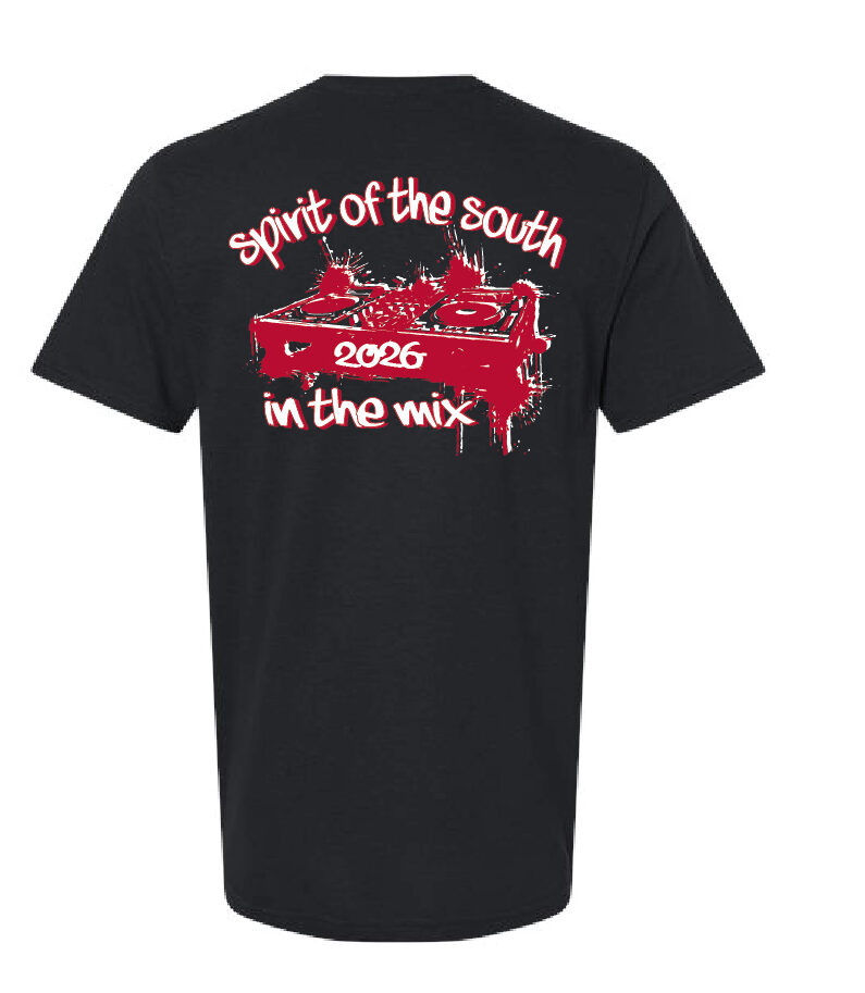OHS - Spirit of The South - Black "In the Mix" T-Shirt