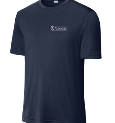 St. Michael Catholic School - Navy Short Sleeve Dri-Fit T-Shirt