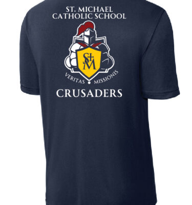 St. Michael Catholic School - Mascot Short Sleeve Dri-Fit T-Shirt