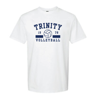TCS- Volleyball White Gildan Tee