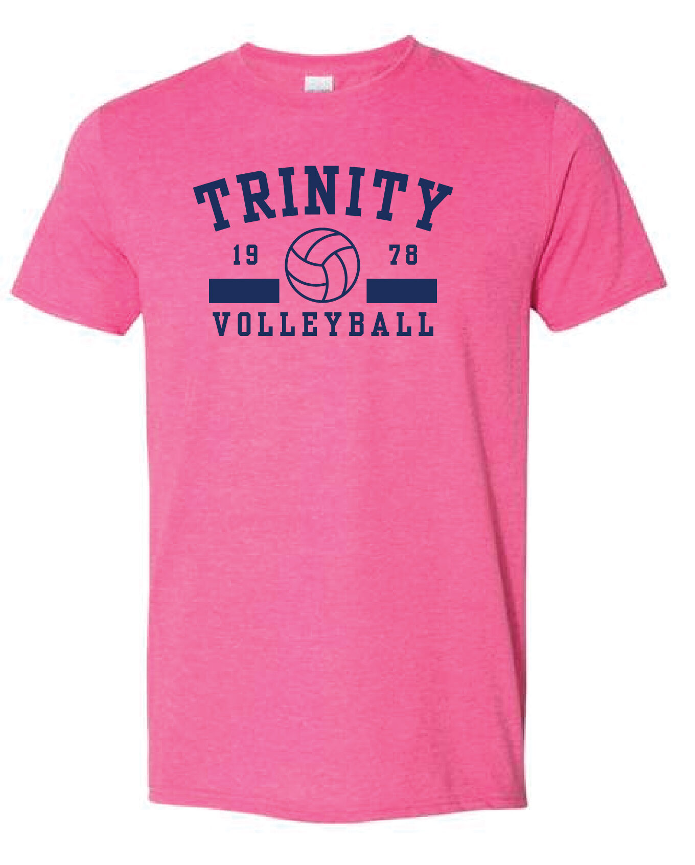 TCS- Volleyball Pink Gildan Tee