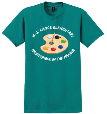 W.O. Lance - Paint Palette Tee (12 Colors/Dept's)