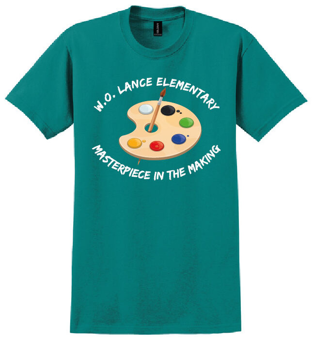 W.O. Lance - Paint Palette Tee (12 Colors/Dept's)