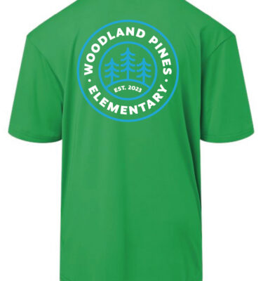 Woodland Pines Elementary- Tree Design Dri-Fit Tee