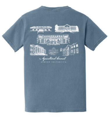 AU College of Agriculture Council- Comfort Color Tees (3 color options)