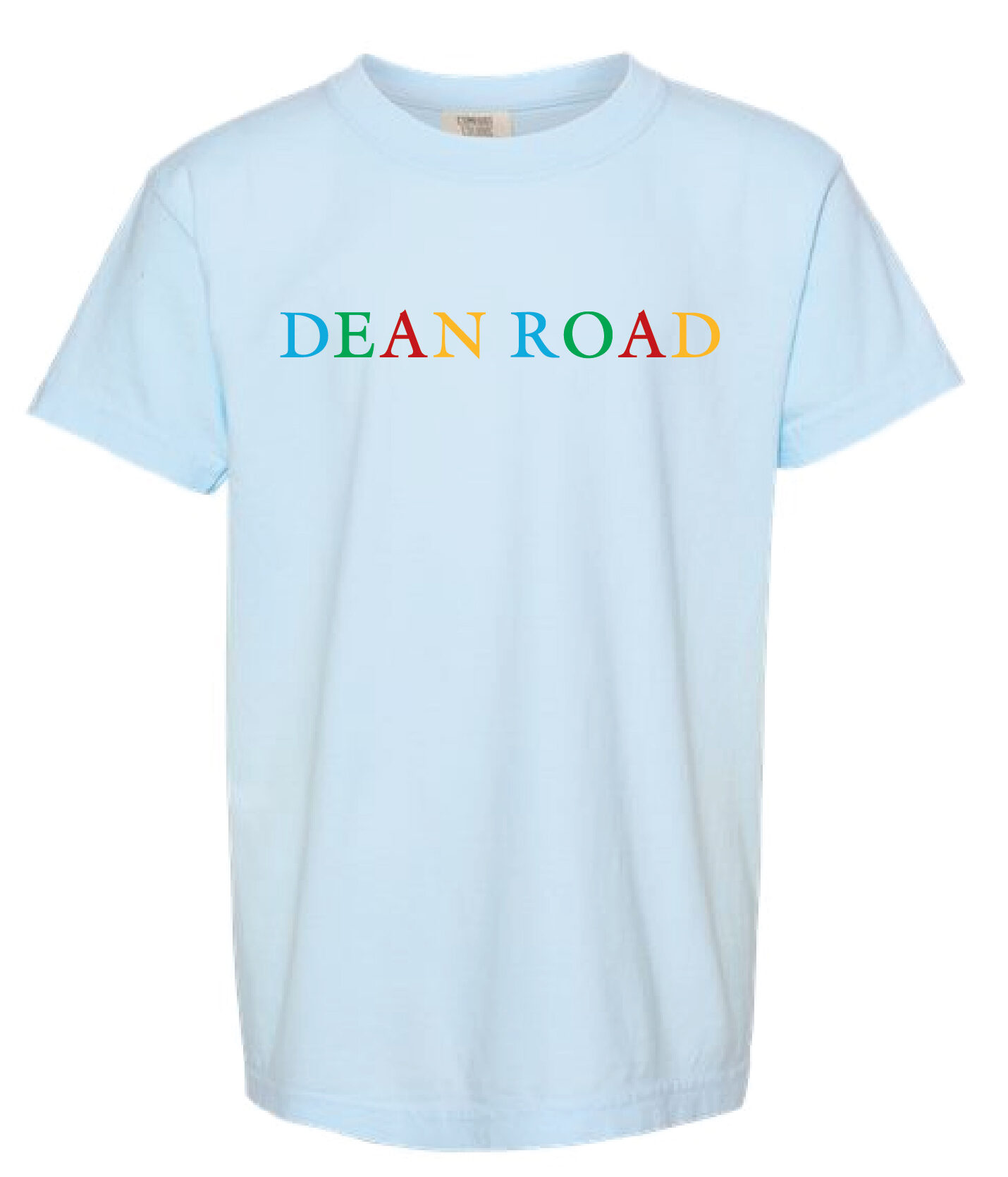 Dean Road - Multi-Color Boys Seaside Design Comfort Color T-shirt (2 Color Options)