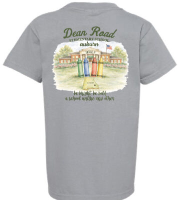 Dean Road- Water Color Design Comfort Color T-Shirt (2 color options)
