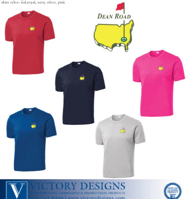 Dean Road- Masters Short Sleeve Dri-Fit Tee (5 Color Options)