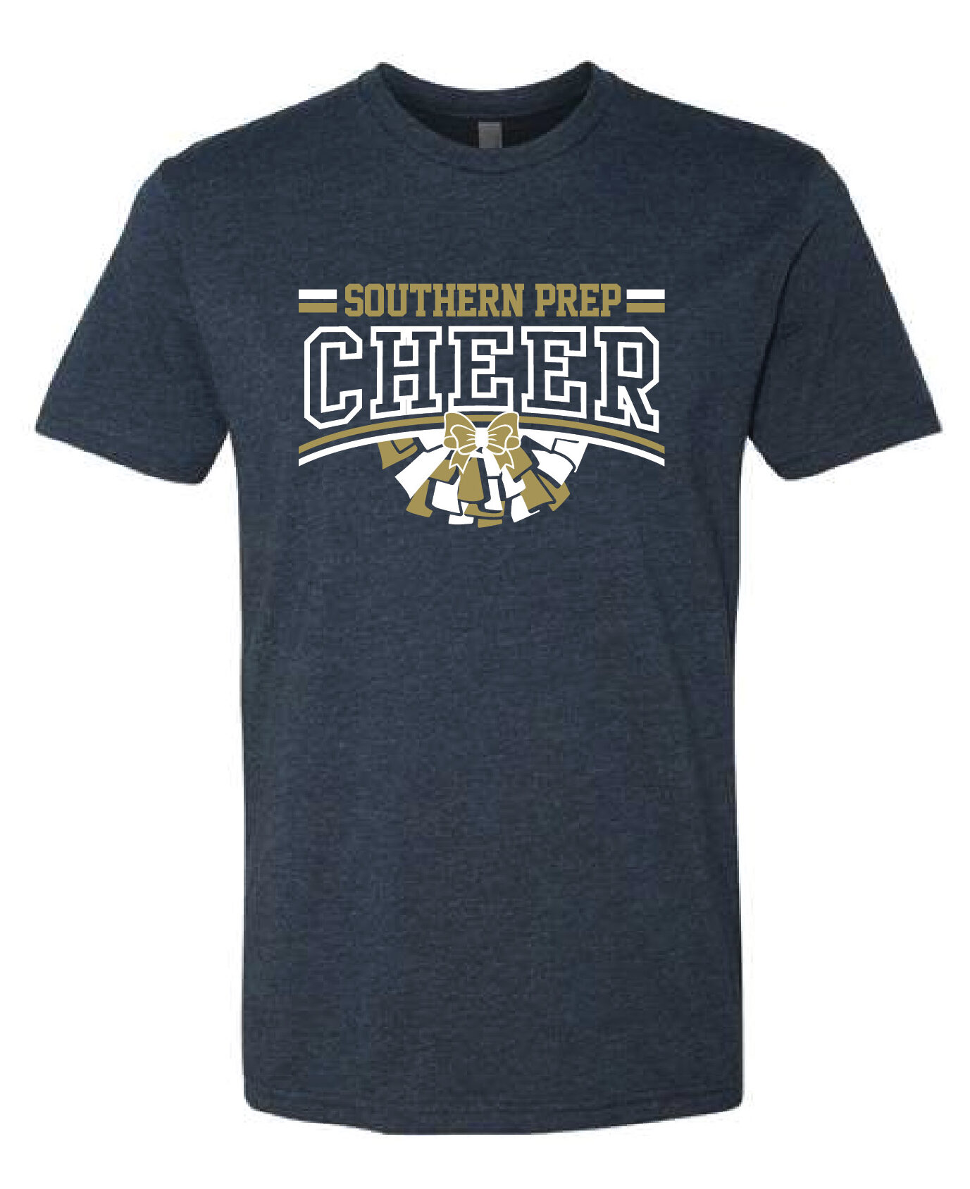 Southern Prep- Cheer Tees Design 2 (3 Color Options)