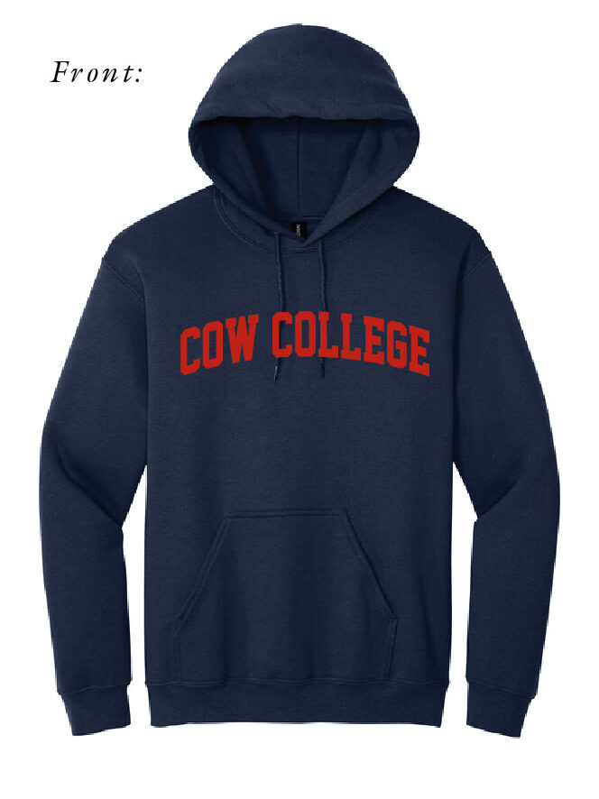 AU Collegiate Cattlemen - Cow College Hoodie