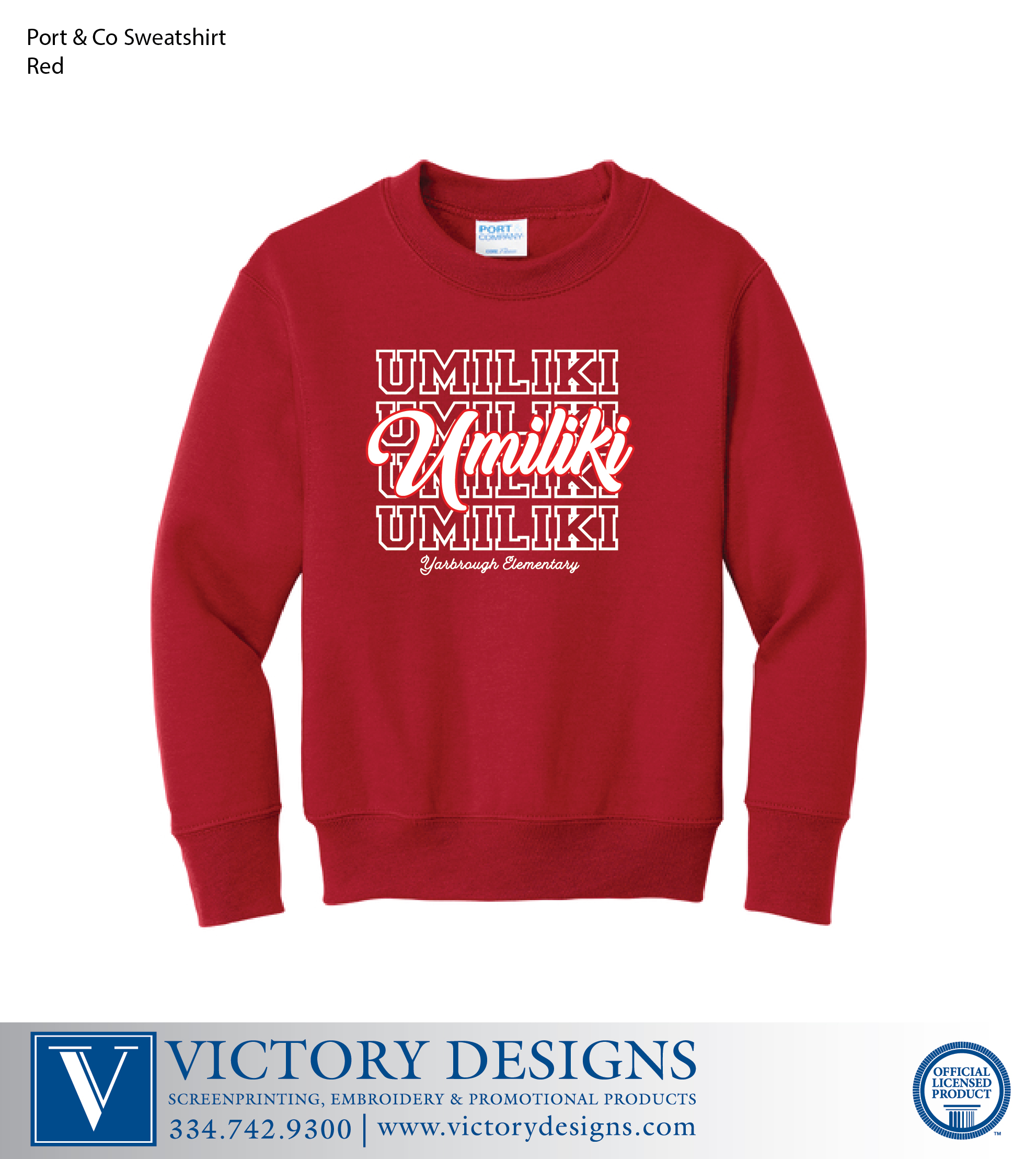 Yarbrough- Repeating Nest Crewneck Sweatshirts - Image 3
