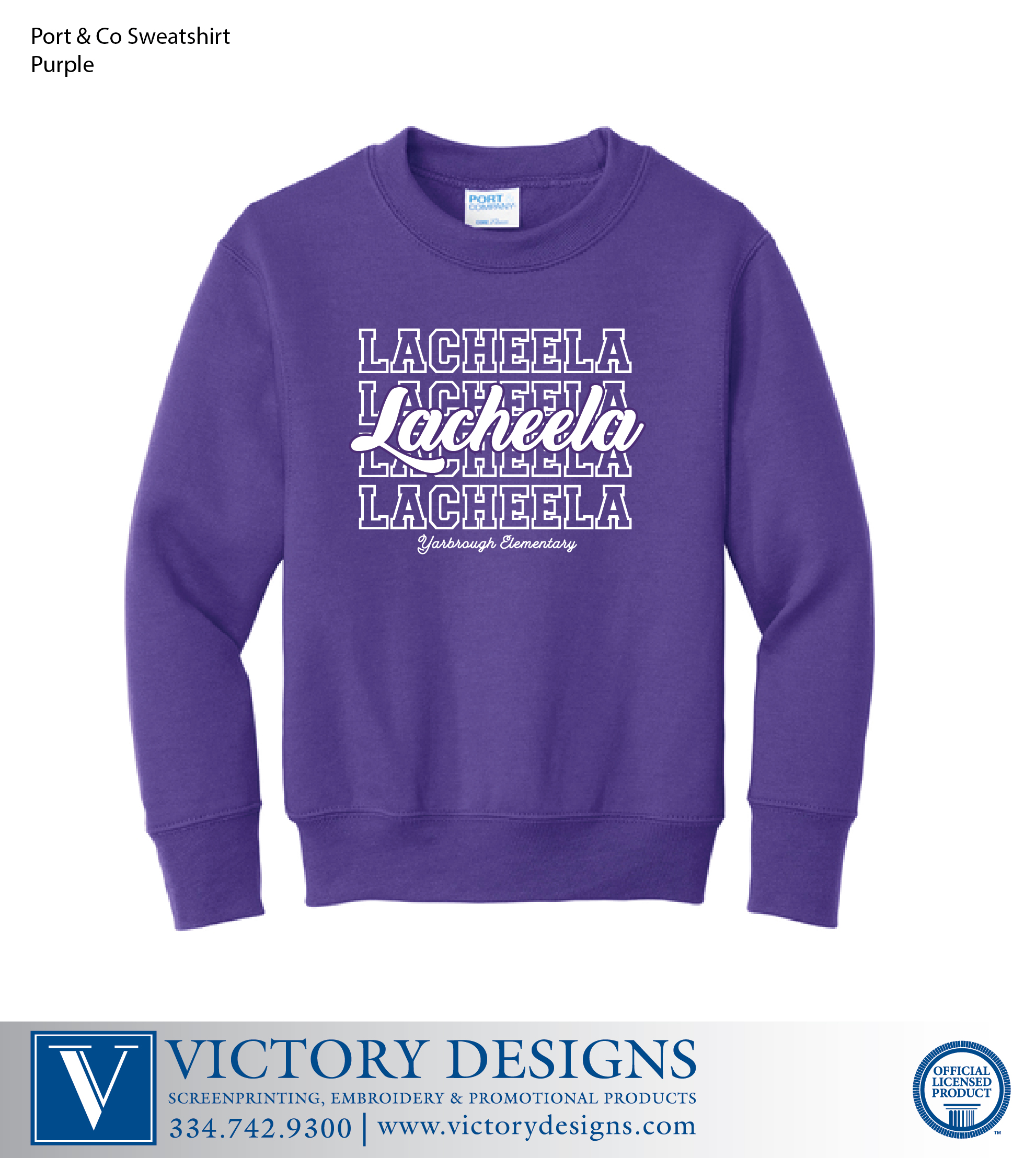 Yarbrough- Repeating Nest Crewneck Sweatshirts - Image 2