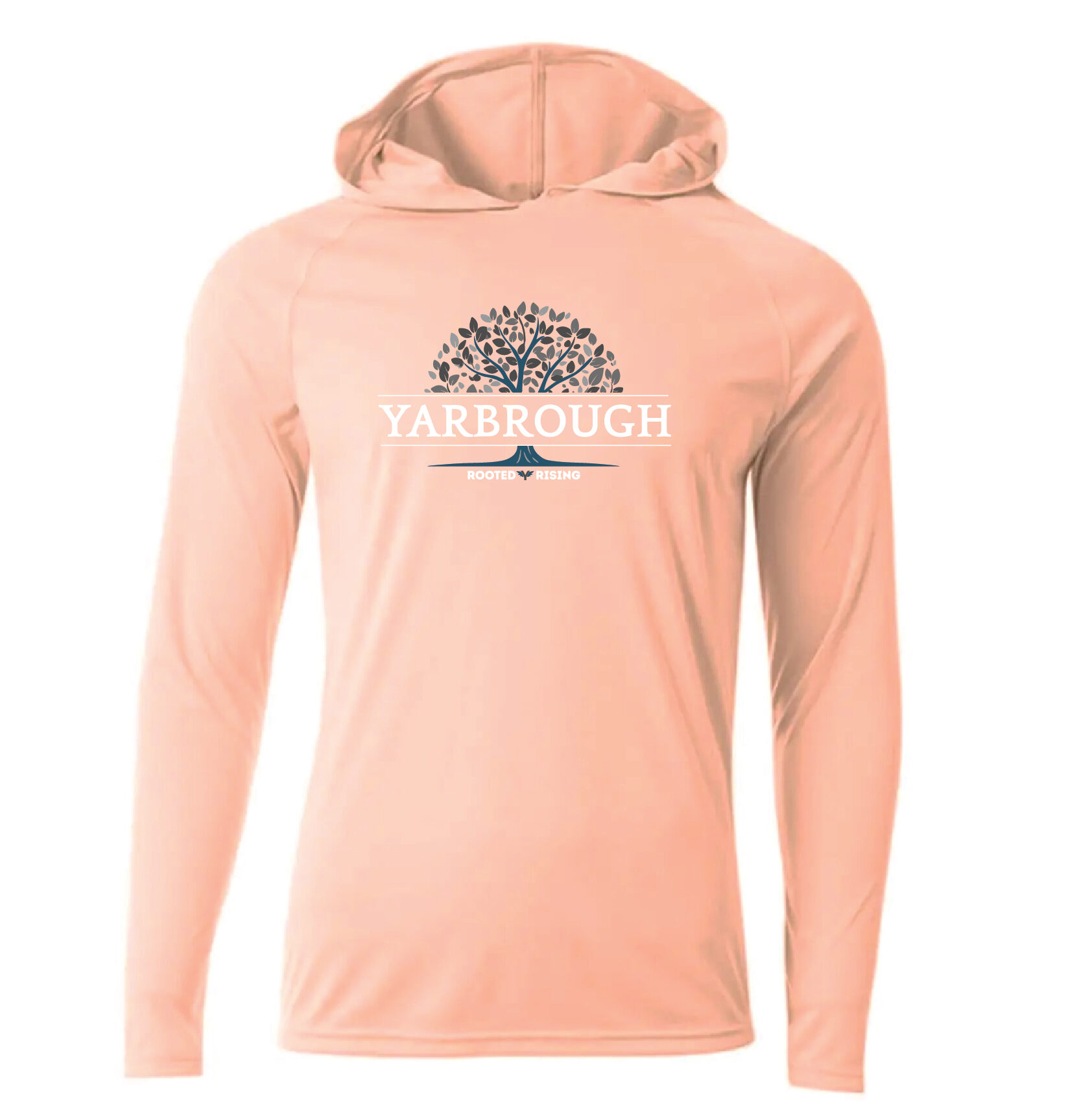 Yarbrough Elementary School - Tree Long Sleeve Hooded Tee