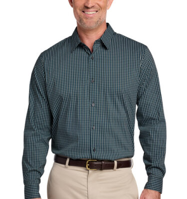 Lockheed Martin- Brooks Brothers Tech Stretch Patterned Shirt BB18006